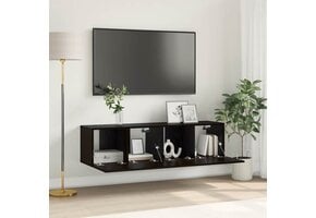 Moderne TV-kast Zwart Bewerkt Hout - 53% Korting!