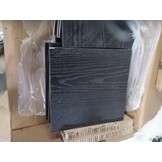 vidaXL TV-kast 2 pcs Zwart 60 x 30 x 30 cm Bewerkt hout
