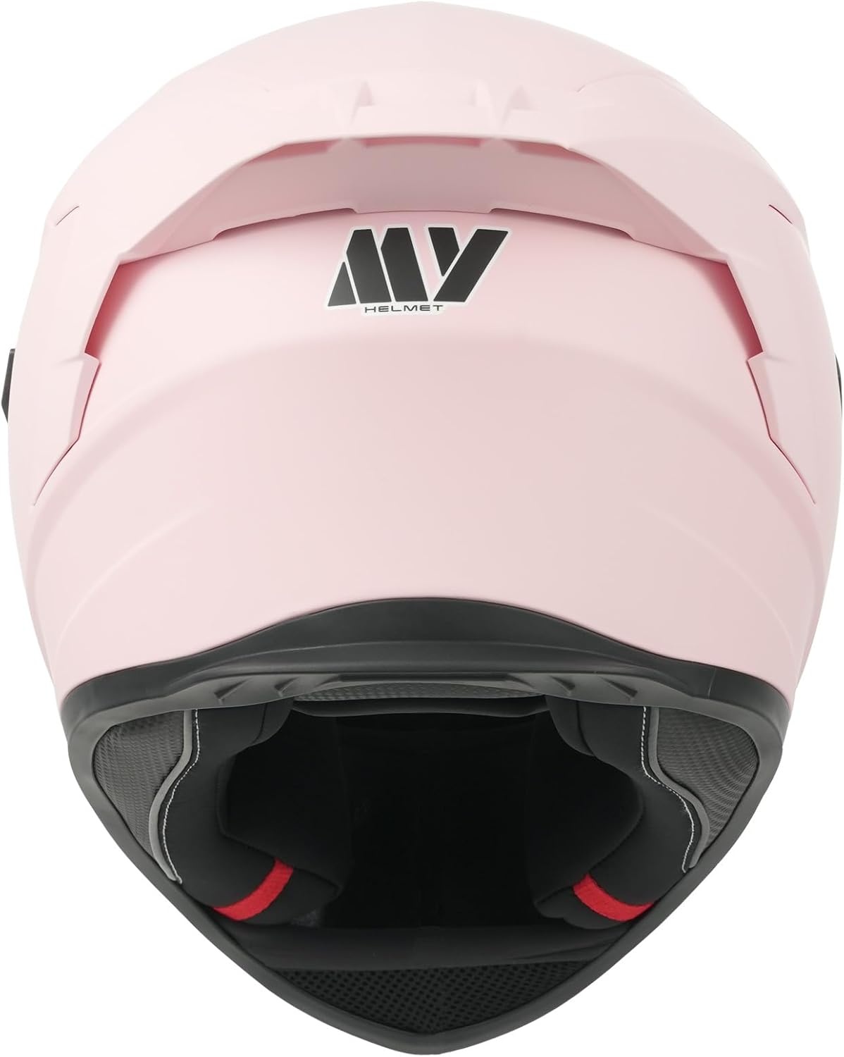 MY Integraalhelm Mopedhelm MY-936 Matt Roze met Zonnevizier, ECE 22.06 Goedgekeurd