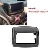 2-DIN 7" Radio Fascia Kit Dashboard Frame voor Fiat Doblo 2002-2017