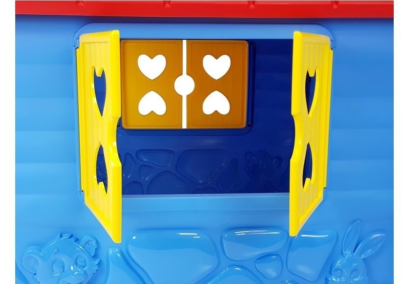 Speelhuis kind – 90x98x106 cm – Blauw