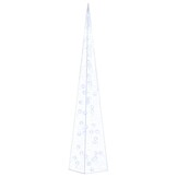 Blauwe LED Lichtkegel Decoratief Acryl 90cm - 63% Korting