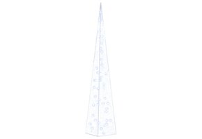 Blauwe LED Lichtkegel 90cm Acryl - 64% Korting!