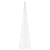 Blauwe LED Lichtkegel Decoratief Acryl 90cm - 63% Korting
