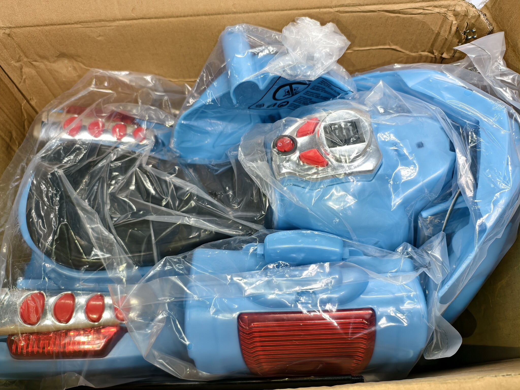 Blauwe Elektrische Kindermotor met Accu (49% Korting)