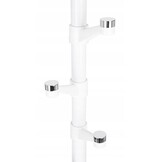 Staande Kapstok Wit Staal 180cm | 48% Korting | 14 Haken