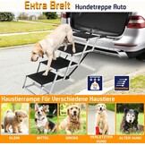 Hondenopgang 4-Treden voor Grote Honden (30% Korting)