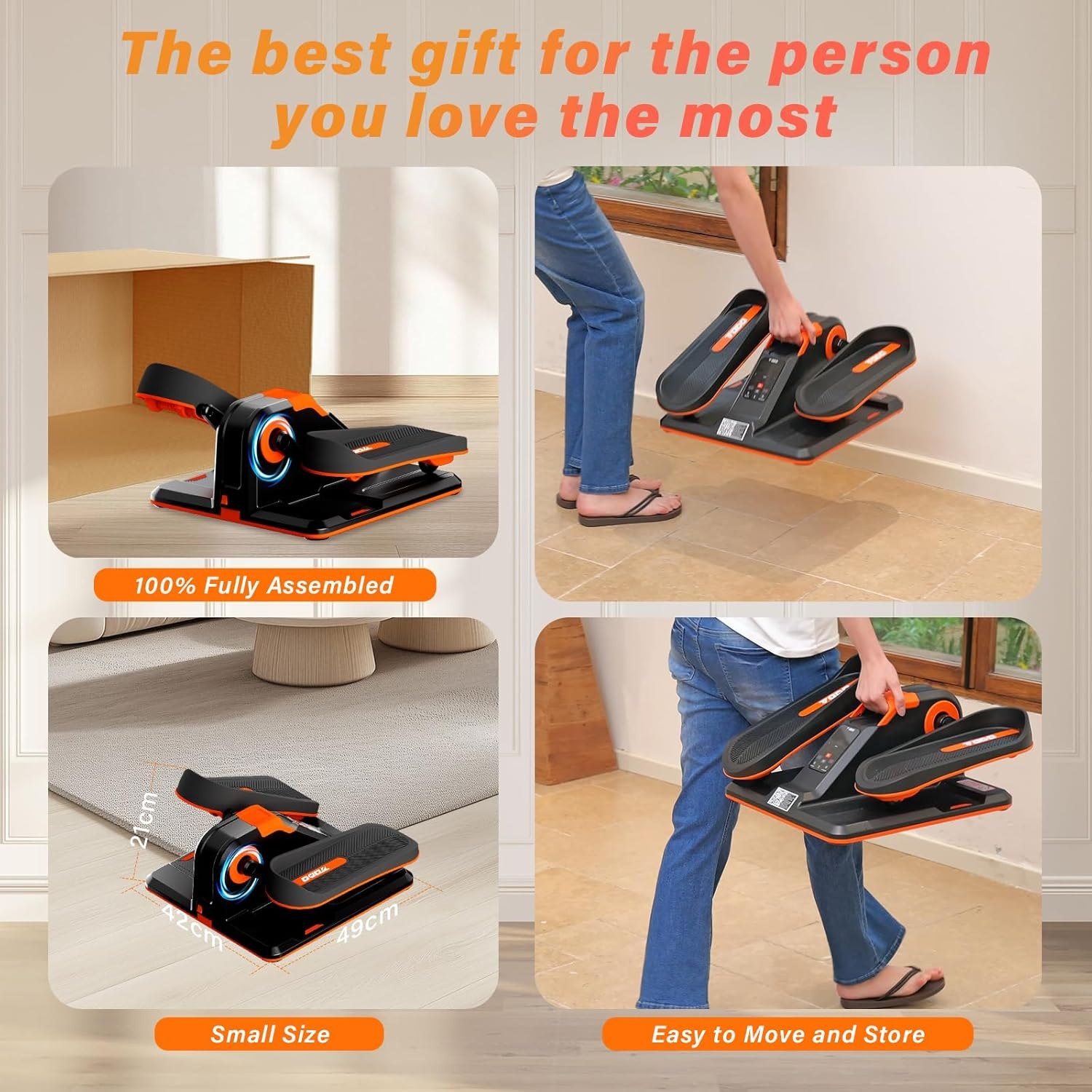 Elektrische Mini Elliptical Hometrainer - 35% Korting!