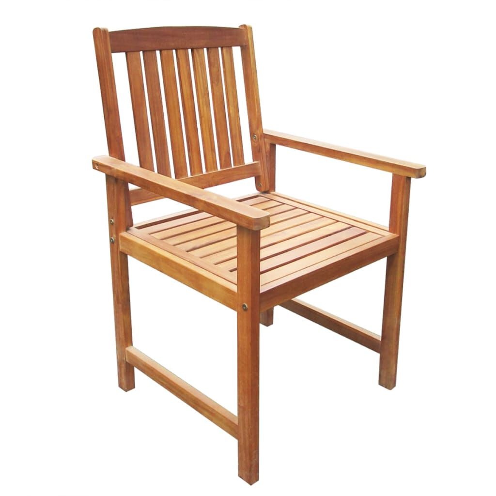 VidaXL Tuinstoelen Massief Acaciahout - 2 stuks - Bruin - 35% Korting