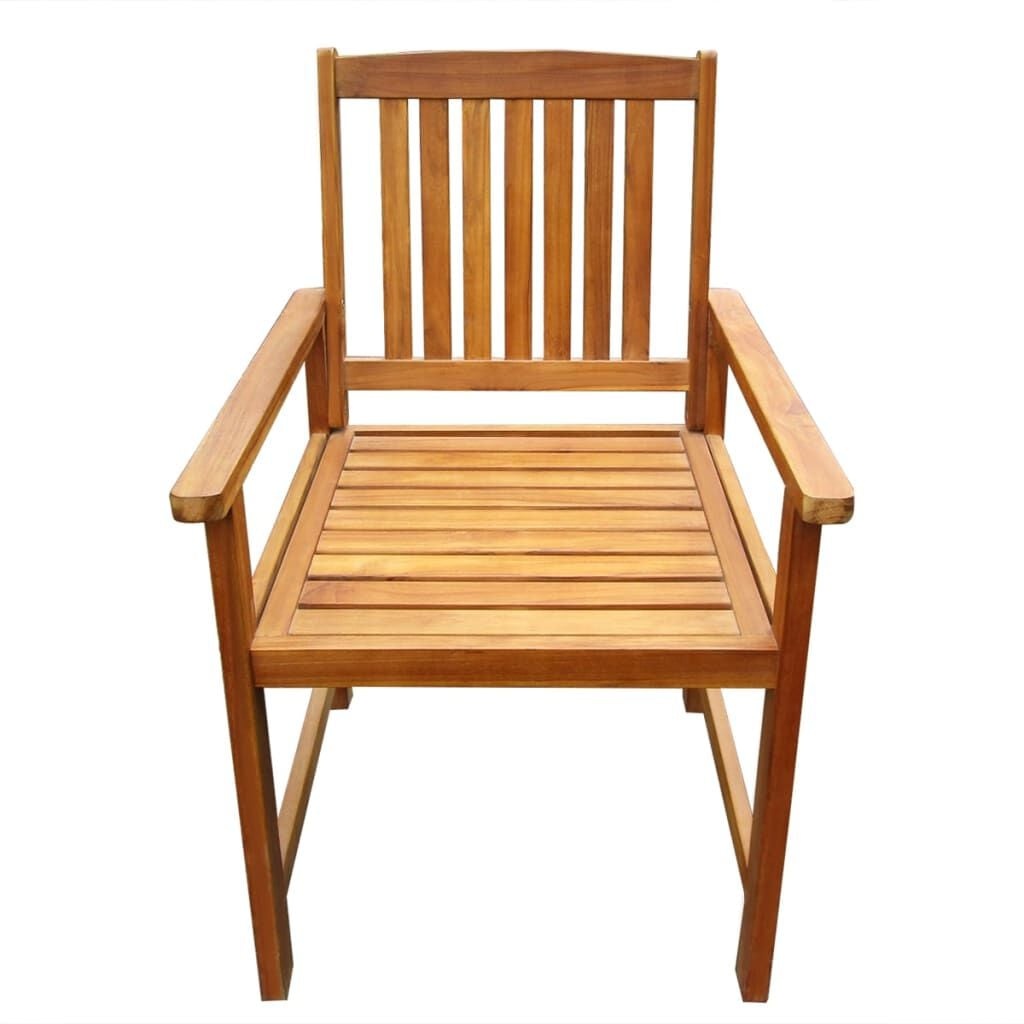 VidaXL Tuinstoelen Massief Acaciahout - 2 stuks - Bruin - 35% Korting