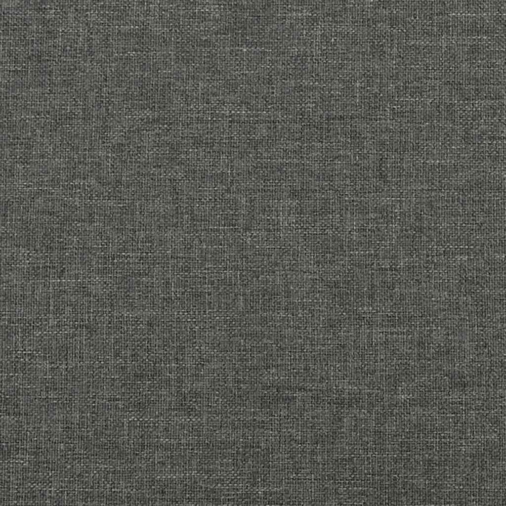 Donkergrijs Bedframe met Hoofdeinde 90x190 cm - 51% Korting
