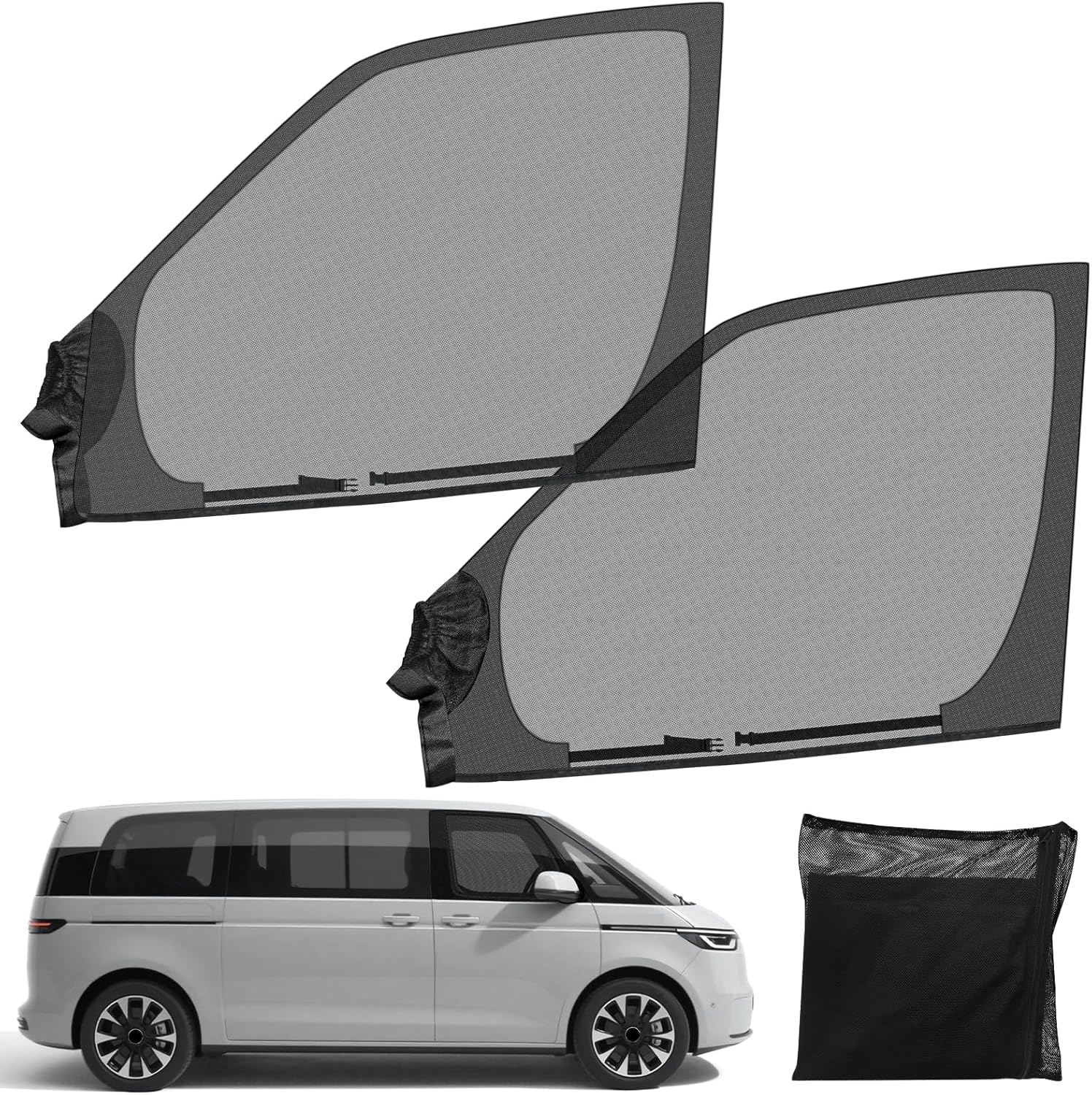 Magnetische Raamhorren Ford Transit Custom 2012-2026: Insectenwering & Ventilatie (34% Korting)