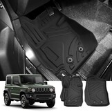 Vloermatten Suzuki Jimny (2 zitplaatsen) 2021-2024 | 34% Korting | Waterdicht & Antislip