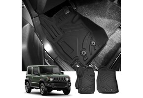 Vloermatten Suzuki Jimny (2 zitplaatsen) 2021-2024 | Waterdicht & Antislip | 68% Korting