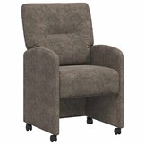 Eetstoelen Donkergrijs Kunstleer - 35% Korting