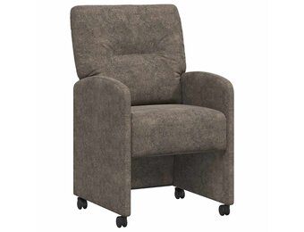 Eetstoelen Donkergrijs Kunstleer - 35% Korting