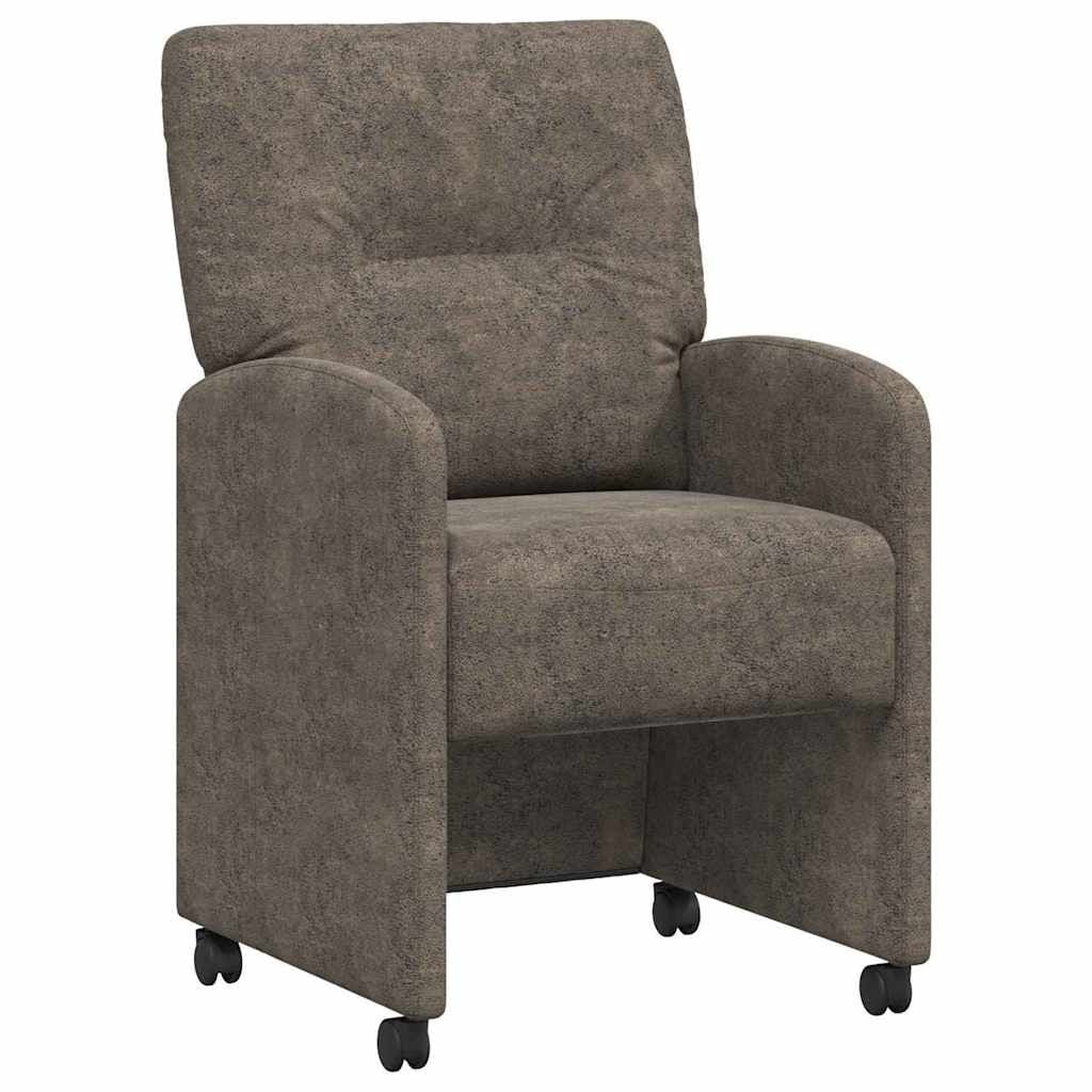 Eetstoelen Donkergrijs Kunstleer - 35% Korting
