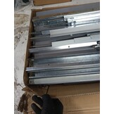 Tuinschuur Gegalvaniseerd Staal 116x45x175cm Grijs - 54% Korting