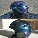 Skihelm met Skibril Set M - Sterrenblauw - 34% Korting