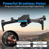 Drone 4K Camera, Borstelloze Motor, LCD-scherm - 53% Korting