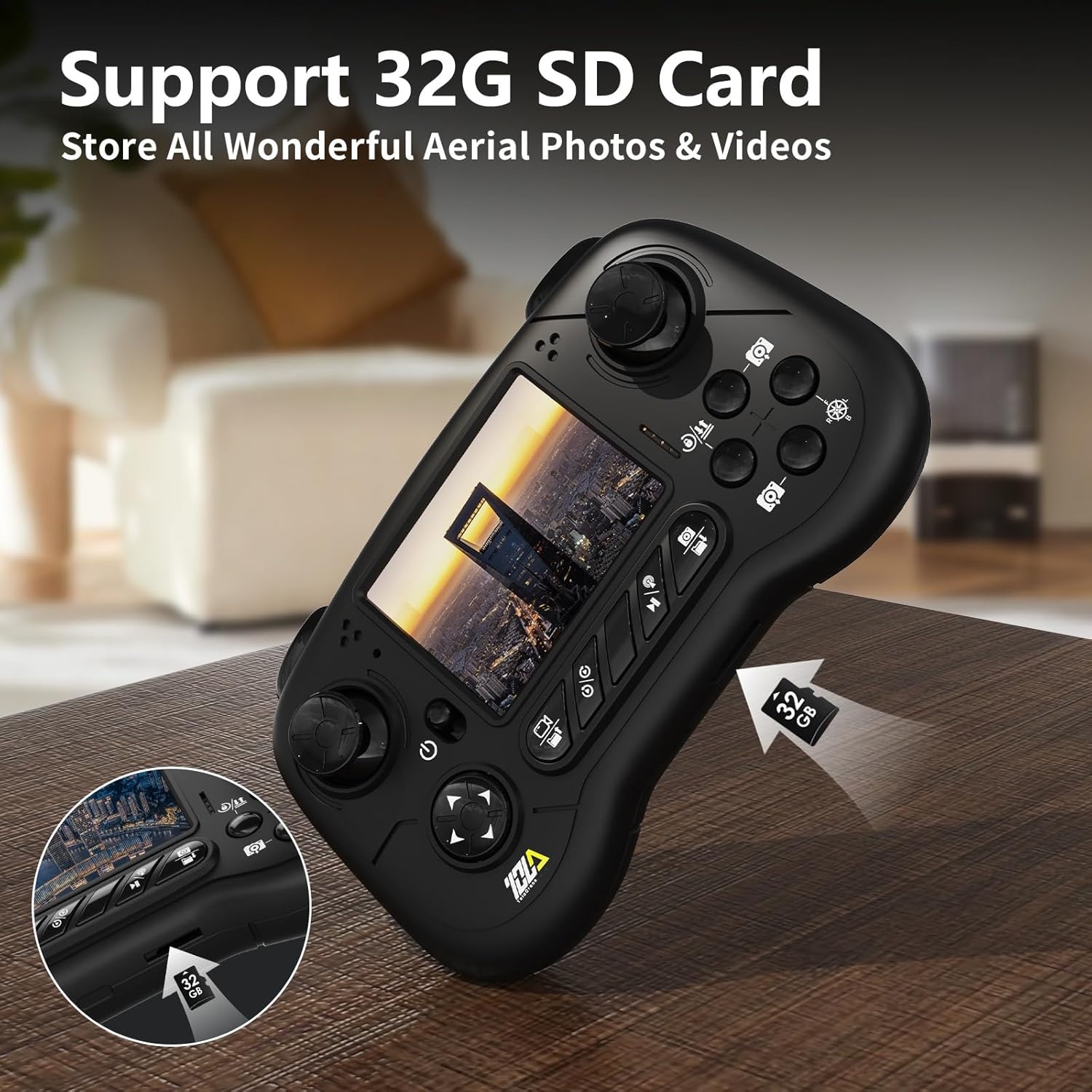 Drone 4K Camera, Borstelloze Motor, LCD-scherm - 53% Korting