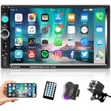 2-DIN Autoradio 7" HD Touchscreen, Bluetooth, Camera & Stuurbediening - 33% Korting