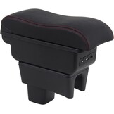Middenarmsteun Dubbellaags Suzuki Swift (2005-2020) - Zwart/Rood | 34% Korting