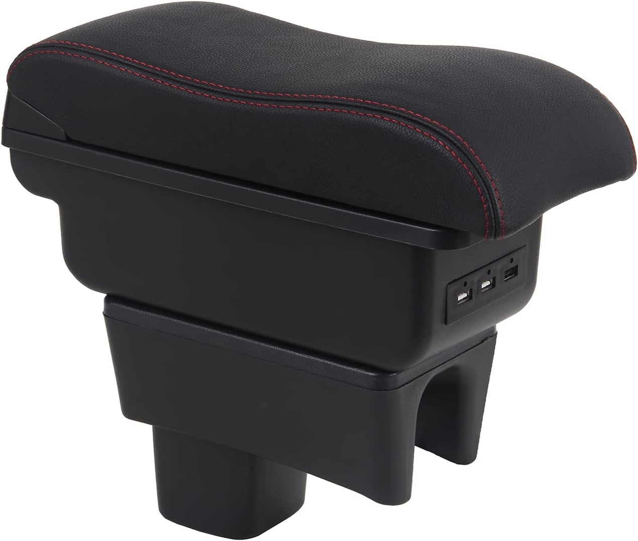 Middenarmsteun Dubbellaags Suzuki Swift (2005-2020) - Zwart/Rood | 34% Korting