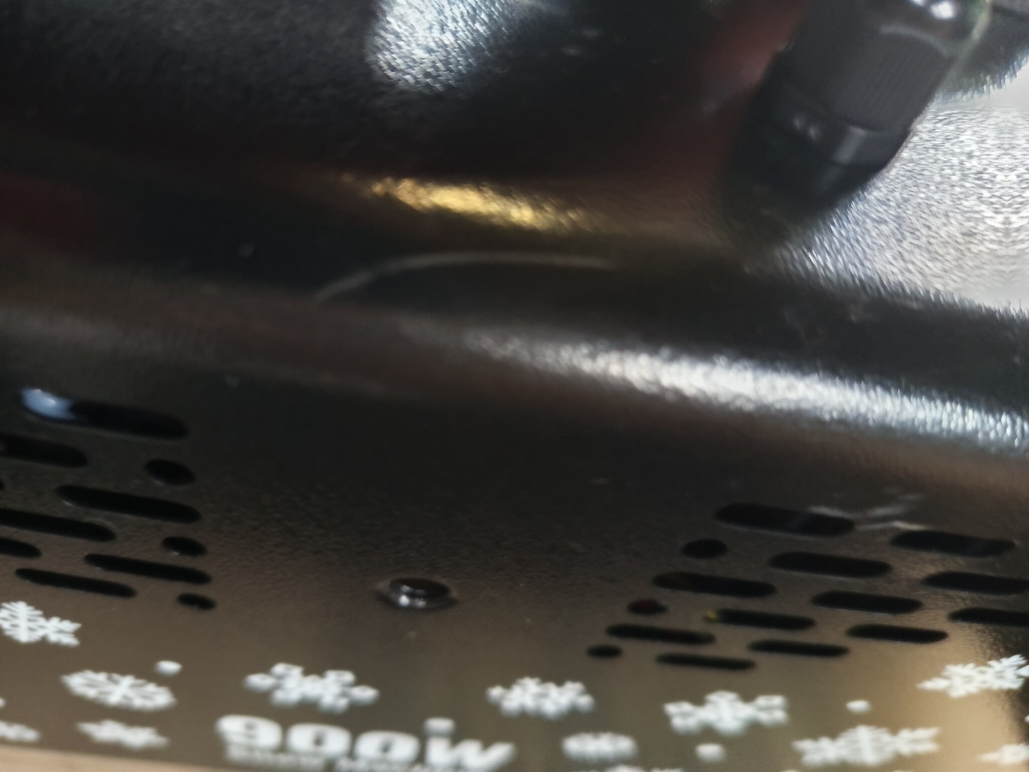 VEVOR Sneeuwmachine, 900 W, draagbaar, hangend, met omgevingslicht, met draadloze afstandsbediening en vloeistofreservoir, 1 l, buitengebruik, voor kerstfeesten