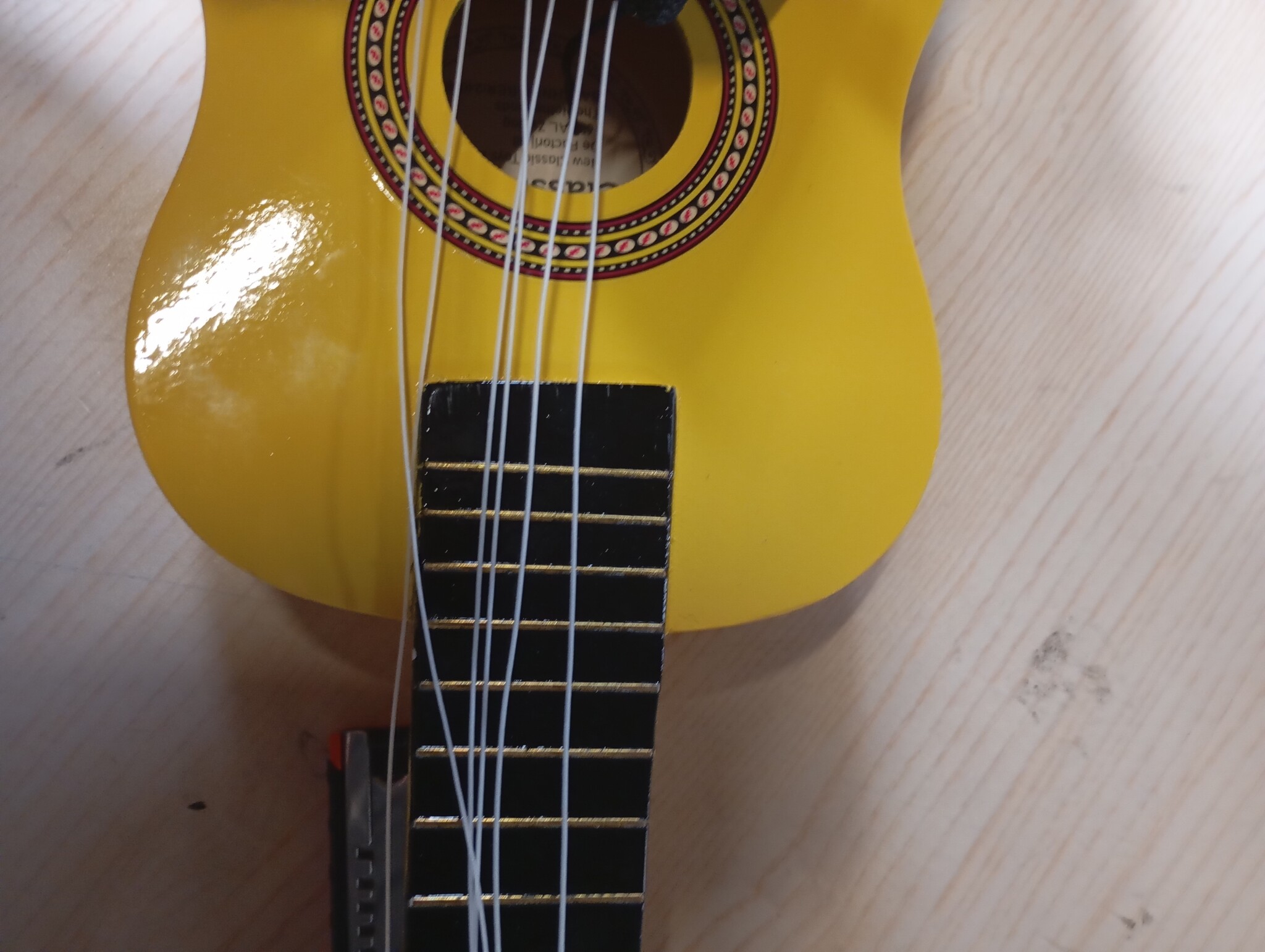 New Classic Toys - Gitaar - Geel