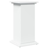 Opbergkast met 2 vakken - Wit Bewerkt Hout - 31x30x60 cm