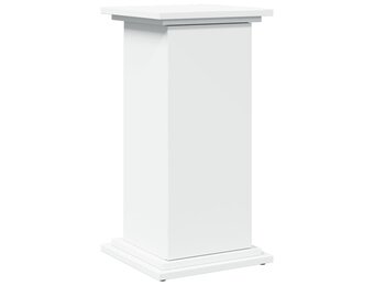 Opbergkast met 2 vakken - Wit Bewerkt Hout - 31x30x60 cm