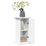 Opbergkast met 2 vakken - Wit Bewerkt Hout - 31x30x60 cm