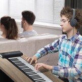 VEVOR Pianotoetsenbord met 88 toetsen, oprolbaar, 128 ritmes, 128 tonen, draagbaar, digitale hand met oplaadbare accu, luidspreker, 2 W led-display, 5 poorten, MIDI-functie, kinderen, beginners,