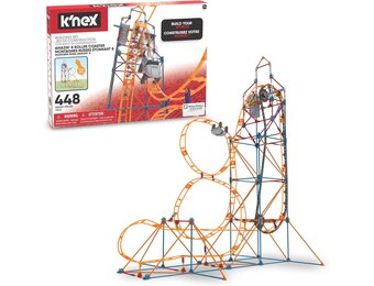 K'NEX Amazin' 8 Achtbaan - Bouwset met 448 onderdelen - 76 cm hoog