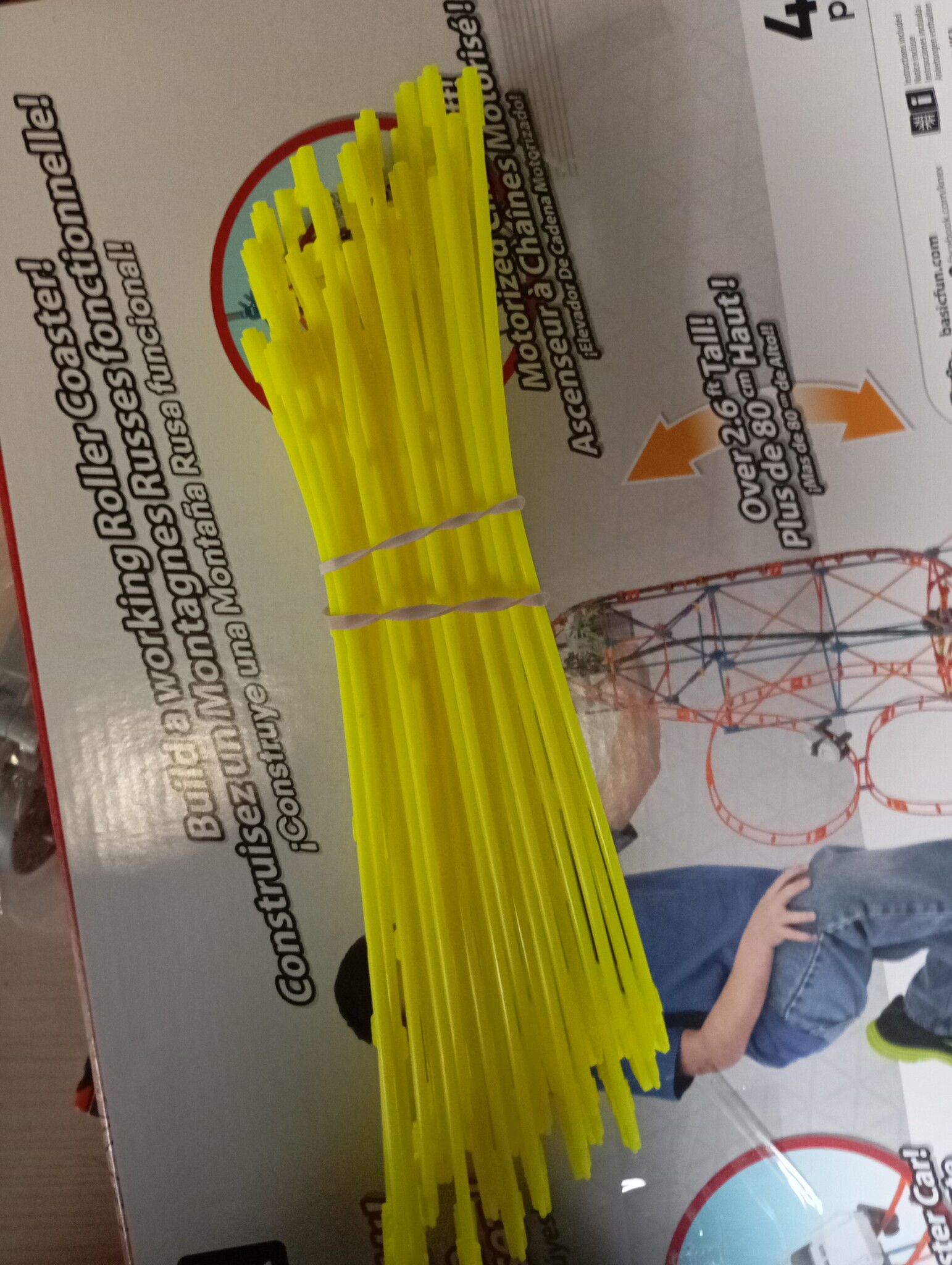 K'NEX Amazin' 8 Achtbaan - Bouwset met 448 onderdelen - 76 cm hoog
