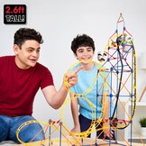 K'NEX Amazin' 8 Achtbaan - Bouwset met 448 onderdelen - 76 cm hoog