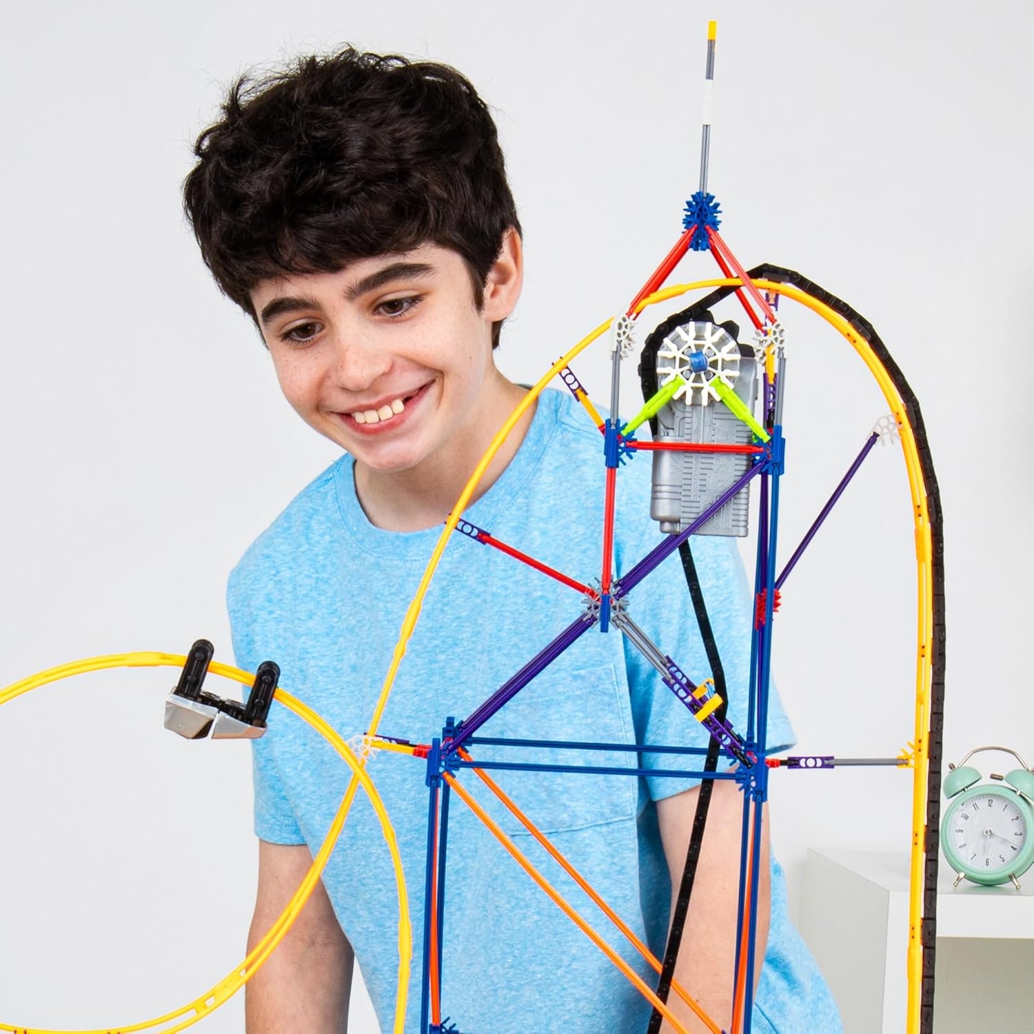 K'NEX Amazin' 8 Achtbaan - Bouwset met 448 onderdelen - 76 cm hoog