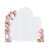 Gouden Achtergrondstandaard Bruiloft & Feest | 3-delig | Chiffon Inclusief | -34%