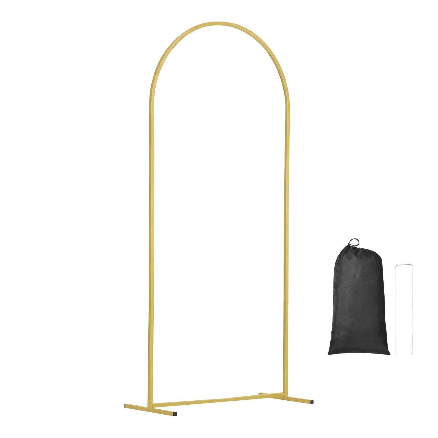 Gouden Achtergrondstandaard Bruiloft & Feest | 3-delig | Chiffon Inclusief | -34%