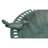 Groen Vogelbad met Decoratieve Vogel - 28% Korting