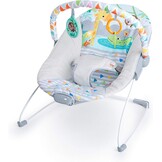 Bright Starts Safari Fun - Vibrating Bouncer with Toy bar