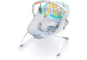 Vibrerende Babywipper Safari Fun, 0-6 mnd, -70%