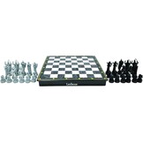 Lexibook, Harry Potter CGM300HPLXB Schaakspel, magnetisch en opvouwbaar schaakbord, 32 figuren, familiespel