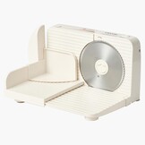 VEVOR Allessnijder, 180 W, elektrische snijmachine met 17 cm lemmet, vleessnijmachine met instelbare dikte van 0-15 mm, voor bevroren vlees, ham, prime, steak