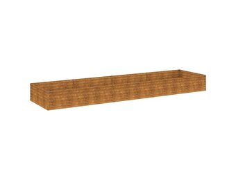 vidaXL Plantenbak verhoogd 387x100x36 cm cortenstaal