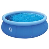 Opblaasbaar Zomerzwembad 244x63cm met Filterpomp & Afdekzeil | 54% Korting