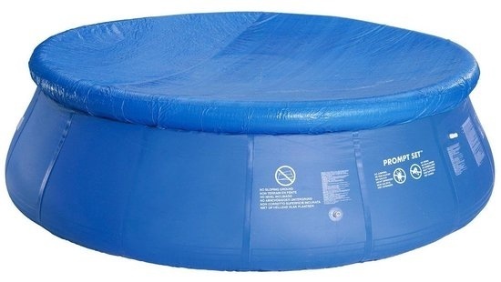 Opblaasbaar Zomerzwembad 244x63cm met Filterpomp & Afdekzeil | 54% Korting
