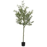 vidaXL Kunstolijfboom 700 blaadjes 180 cm groen