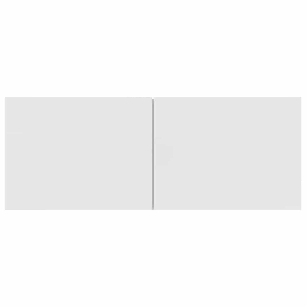 vidaXL Tv-meubels 2 st 80x30x30 cm bewerkt hout wit